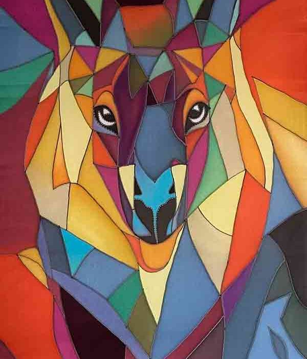 Cold batik, 38x76