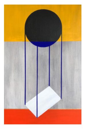 Composition #2 Alfia Galimova Painting Ryazanoff Gallery