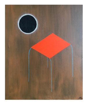Stool And Lamp Alfia Galimova Painting Ryazanoff Gallery