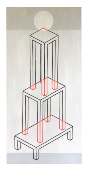 Alfia Galimova Tower Painting Ryazanoff Gallery