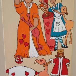Queen of Hearts Bibi Ostermark Painting Ryazanoff Gallery
