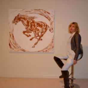 Elena Ryazanoff Artist at Ryazanoff Gallery