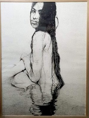Cataleya - Rose Bruce Kirby Painting Ryazanoff Gallery