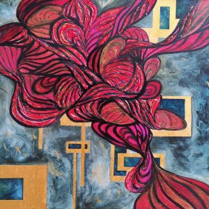 Travel Through Space And Time Ginette Wang Artist at Ryazanoff Gallery