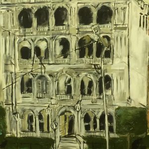 Building Albert Park Jeanie Cooper-Brown Artist at Ryazanoff Gallery