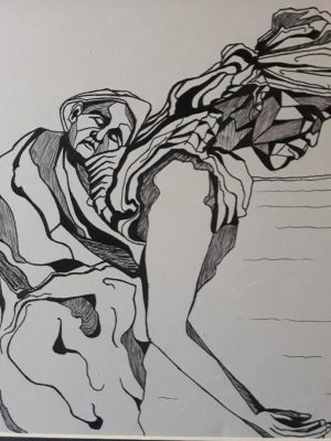 Working in the field Philippe De Kraan Artist at Ryazanoff Gallery