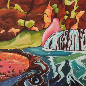 Waterfall Regina George Artist at Ryazanoff Gallery