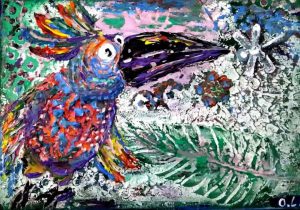 Let's fly together Olga Lobanova Artist at Ryazanoff Gallery