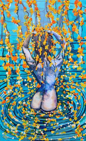 Spring shower Tea Ercoles Artist at Ryazanoff Gallery