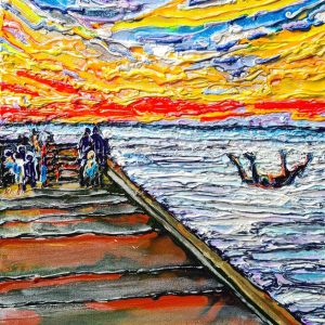 Summer Fun Tea Ercoles Artist at Ryazanoff Gallery