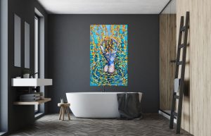 Spring shower Tea Ercoles Artist at Ryazanoff Gallery