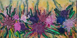 Waratahs 4 Tea Ercoles Artist at Ryazanoff Gallery