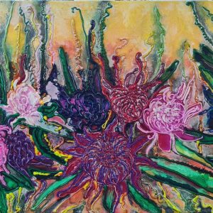 Waratahs 4 Tea Ercoles Artist at Ryazanoff Gallery