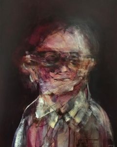 Male head study 2 Michael Kemp Artist at Ryazanoff Gallery