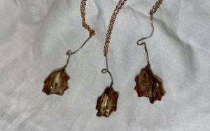 Autumn Leaves Pendants Phaedra Gunn Artist at Ryazanoff Gallery