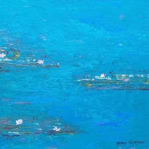 Water lilies II Mary Raphael Artist at Ryazanoff Gallery